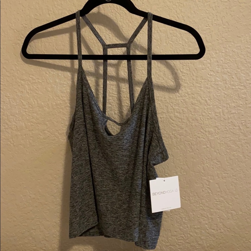 NWT Beyond Yoga Tank Top Grey